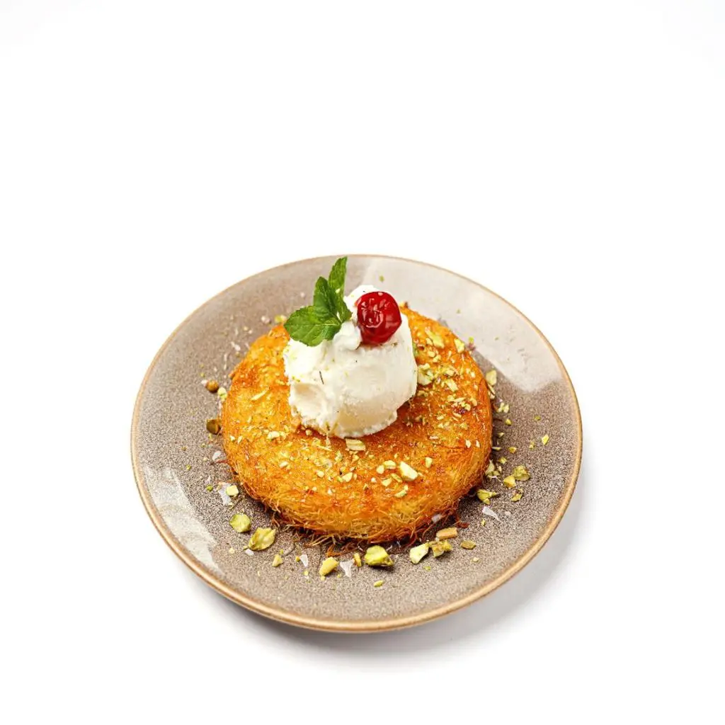 Kunafa With Cream